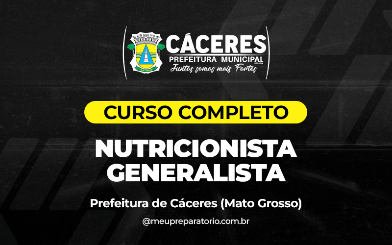 Nutricionista Generalista - Cáceres (MT)