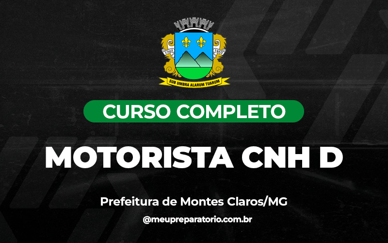 Motorista CNH D - Montes Claros (Mg)