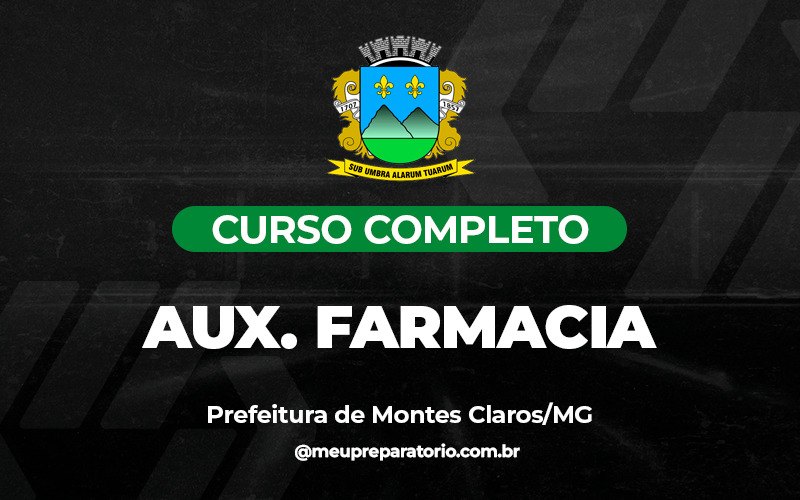 Auxiliar de Farmácia - Montes Claros (Mg)