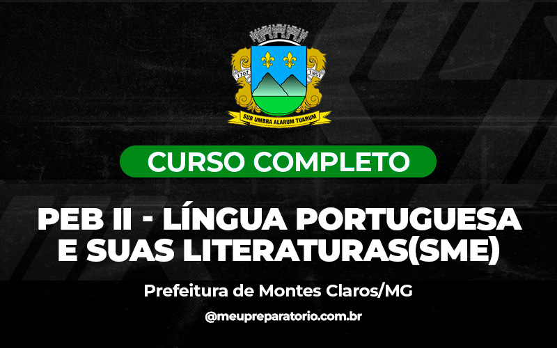 Professor de Língua Portuguesa e suas Literaturas - Montes Claros (Mg)