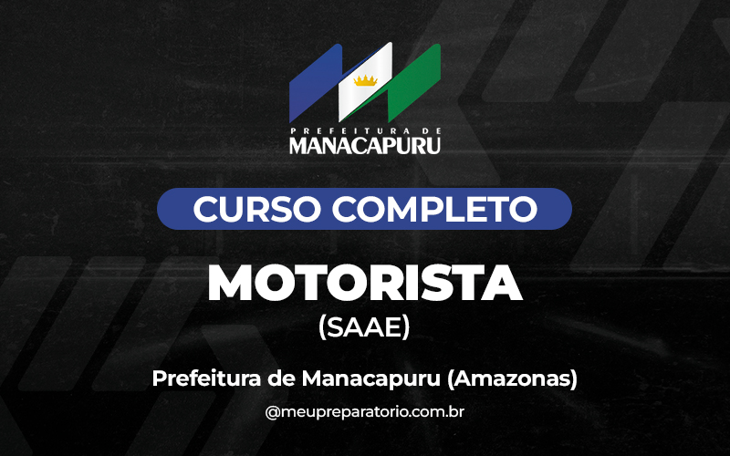 Motorista (SAAE) - Manacapuru (AM)