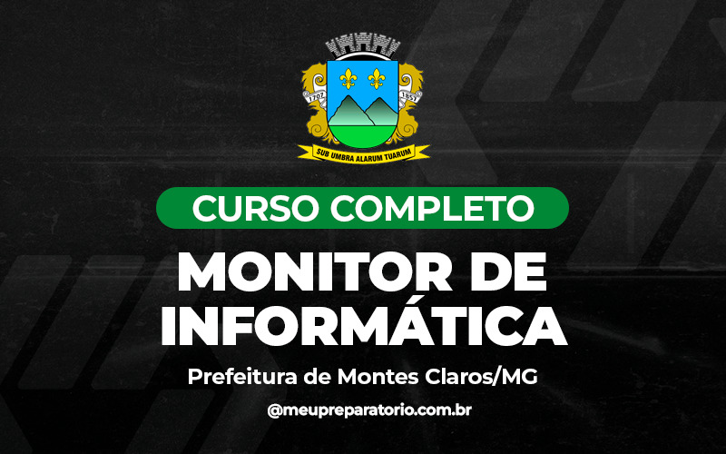 Monitor de Informática - Montes Claros (Mg)