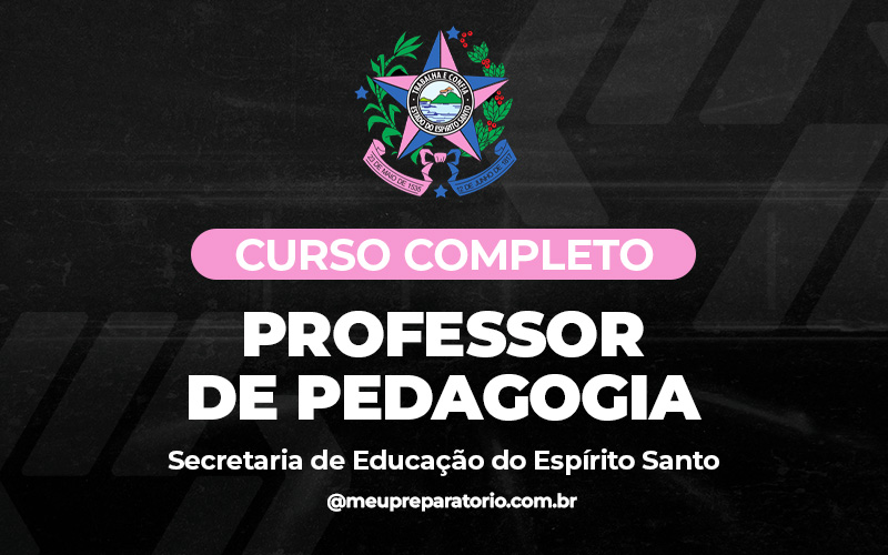 Professor de Pedagogia - SEDU (ES)