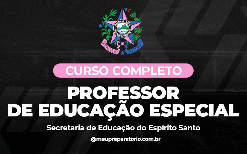Professor de Educação Especial - SEDU (ES)