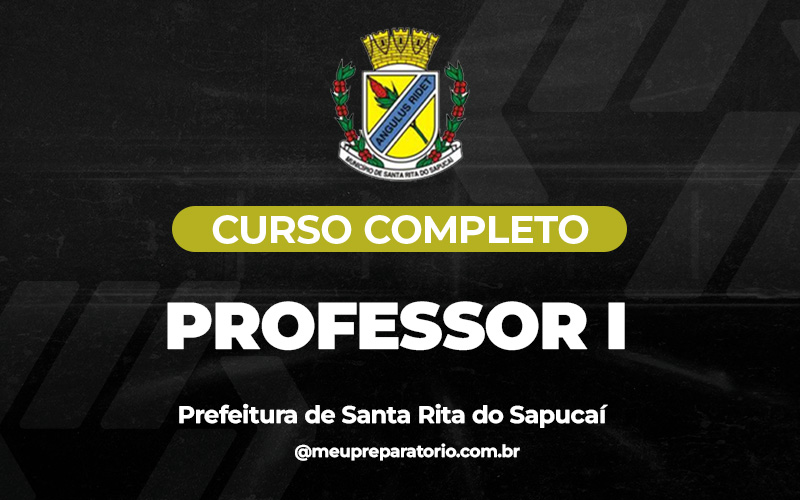 Professor I  - Santa Rita do Sapucaí (MG)