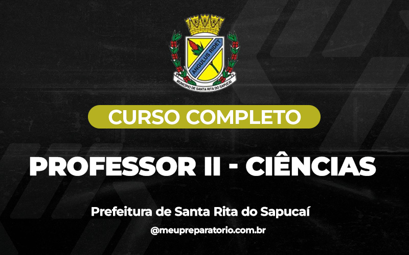 Professor II - Ciências - Santa Rita do Sapucaí (MG)