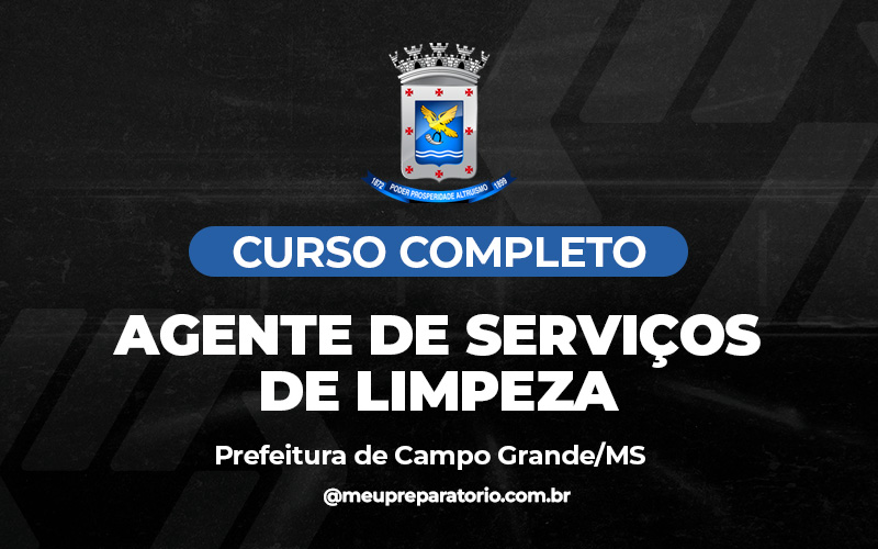 Agente de Serviço de Limpeza - Campo Grande (MS)