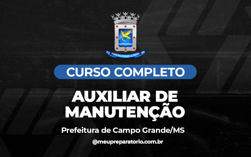 Auxiliar de Manutenção - Campo Grande (MS)