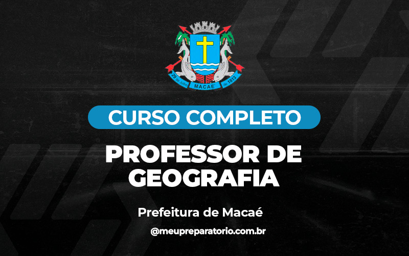Professor de Geografia - Macaé (RJ)
