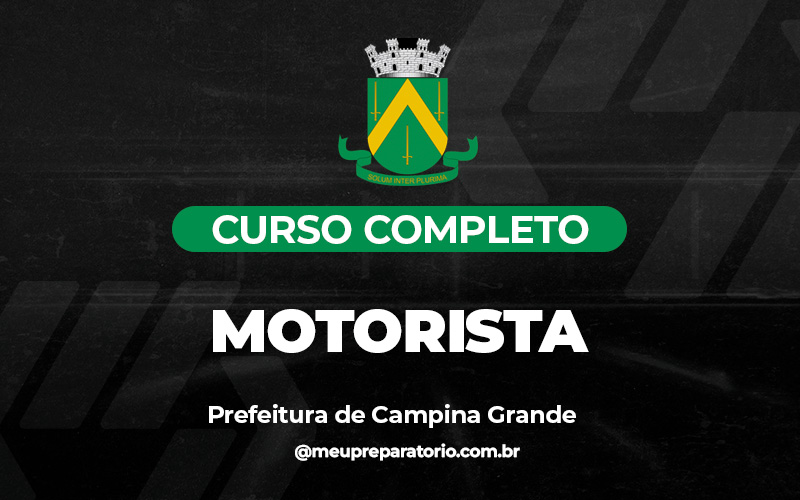 Motorista - Campina Grande (PB) 