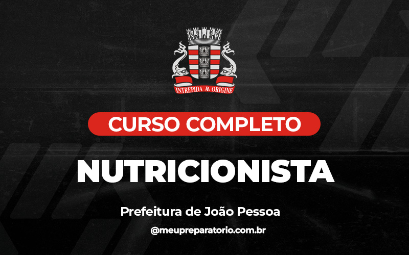 Nutricionista - João Pessoa (PB)