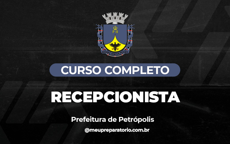 Recepcionista - Petrópolis (RJ)