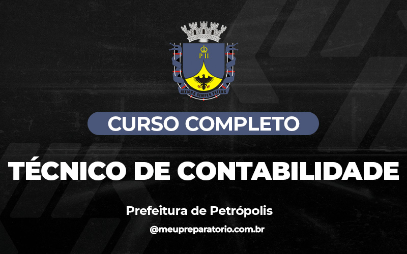 Técnico de Contabilidade - Petrópolis (RJ)
