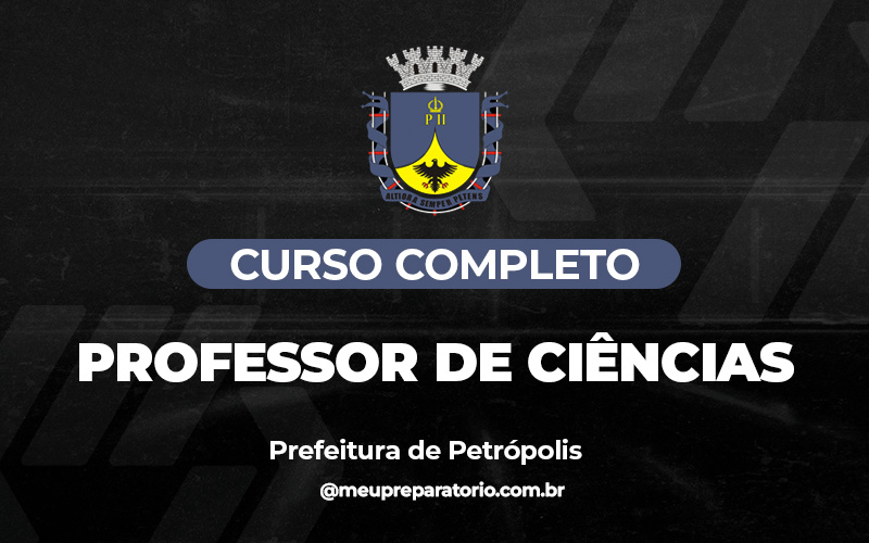 Professor de Ciências - Petrópolis (RJ)