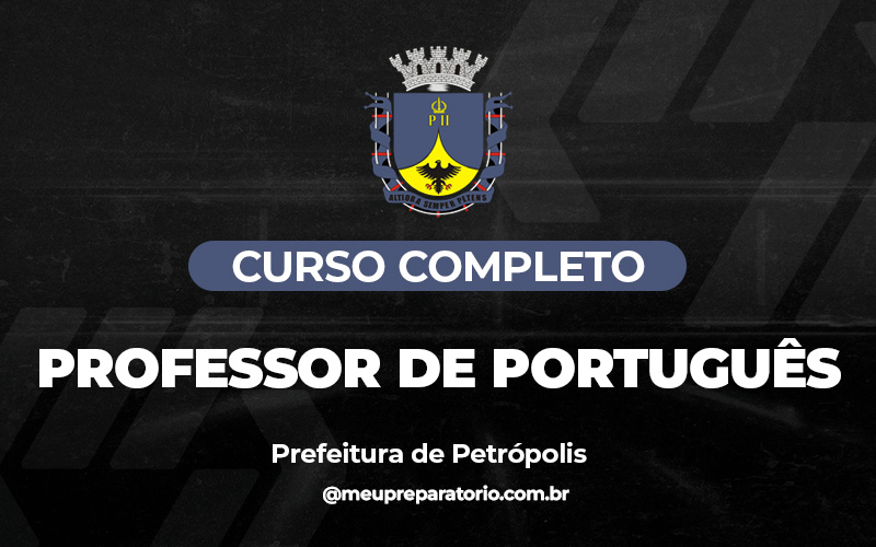 Professor de Português - Petrópolis (RJ)