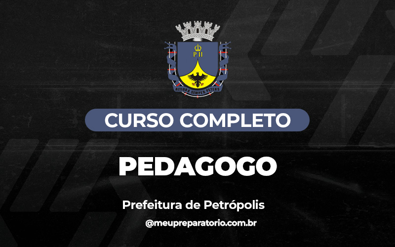 Pedagogo - Petrópolis (RJ)
