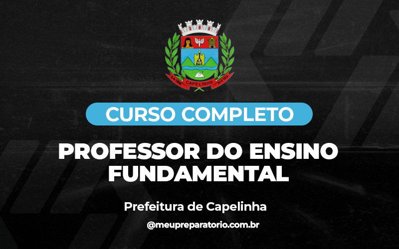 Professor do Ensino Fundamental - Capelinha - MG