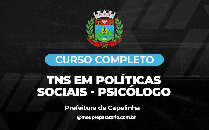 TNS em Políticas Sociais - Psicólogo - Capelinha - MG