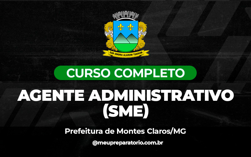 Agente Administrativo - (SME) - Montes Claros (MG)