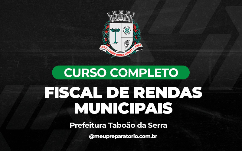 Fiscal de Posturas Municipais - Taboão Da Serra (SP)