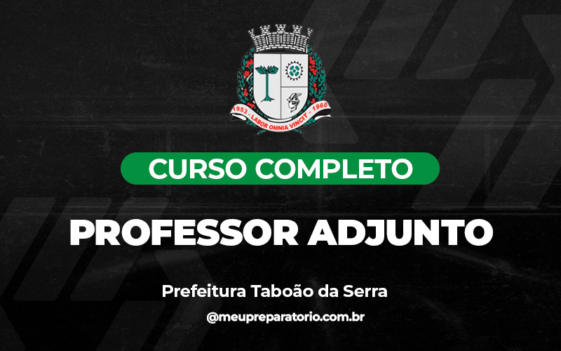 Professor Adjunto - Taboão da Serra (SP)