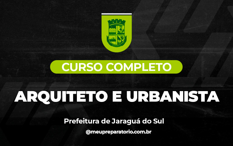 Arquiteto e Urbanista - Jaraguá do Sul (SC)