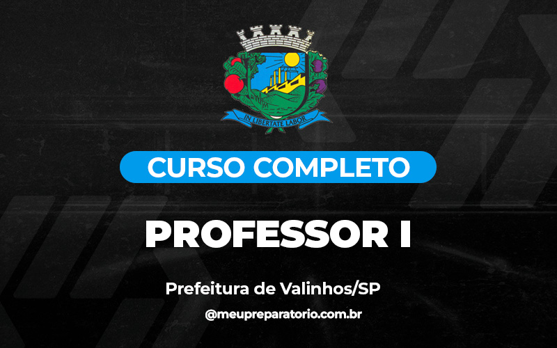 Professor I  - Valinhos (SP)