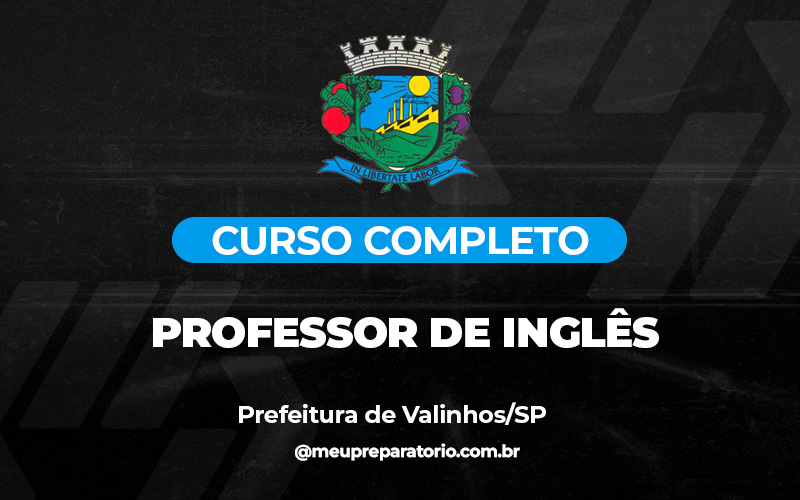 Professor de Inglês - Valinhos (SP)