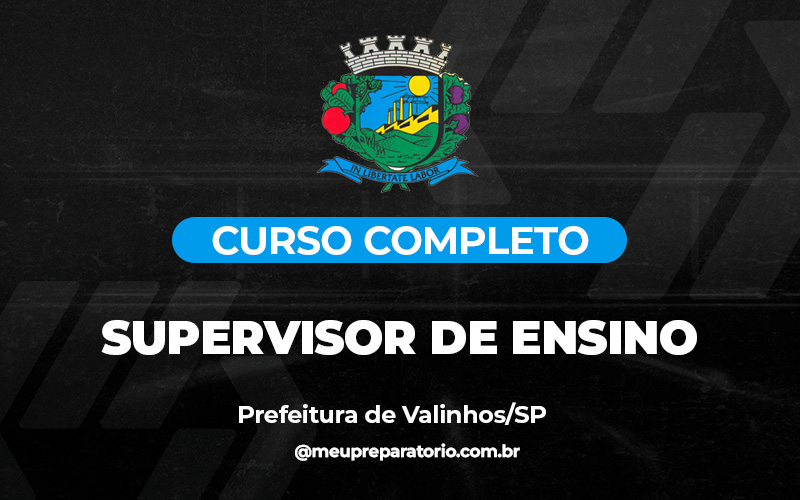 Supervisor de Ensino  - Valinhos (SP)