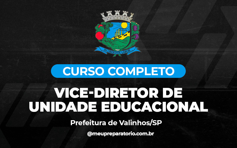 Vice - Diretor de Unidade Educacional - Valinhos (SP)