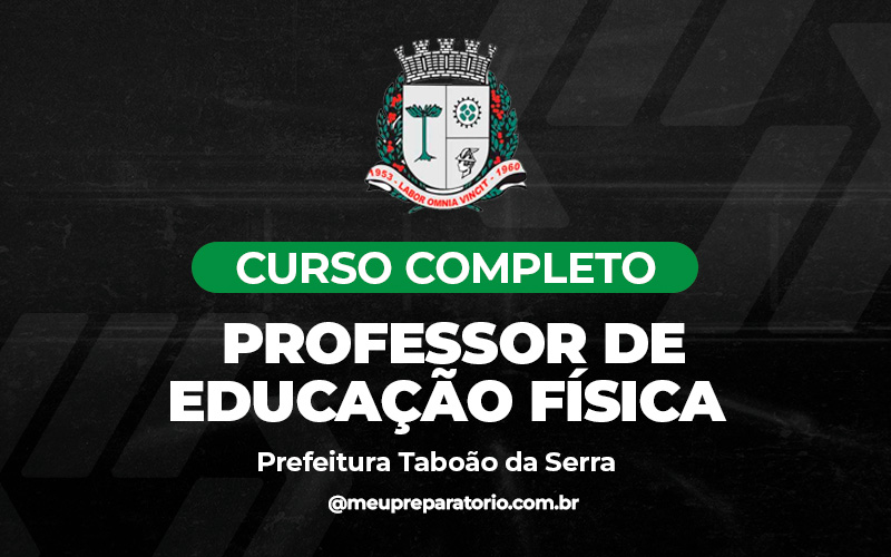 Professor de Educação Física - Taboão da Serra (SP)