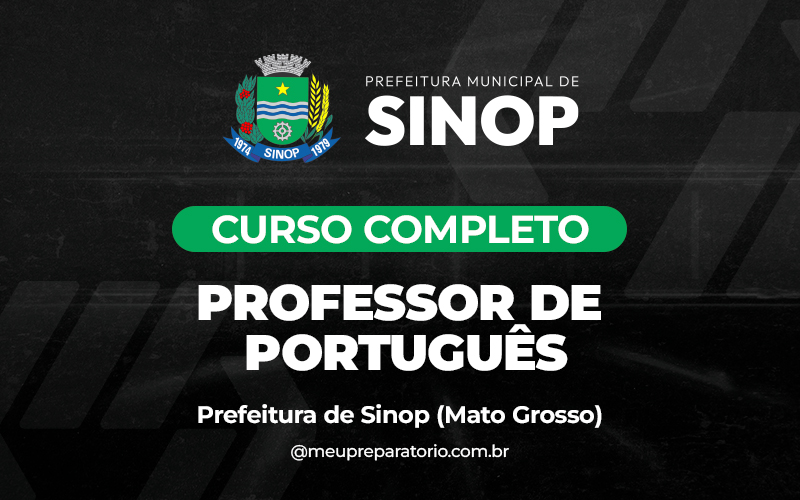 Professor de Português - Sinop (MT)