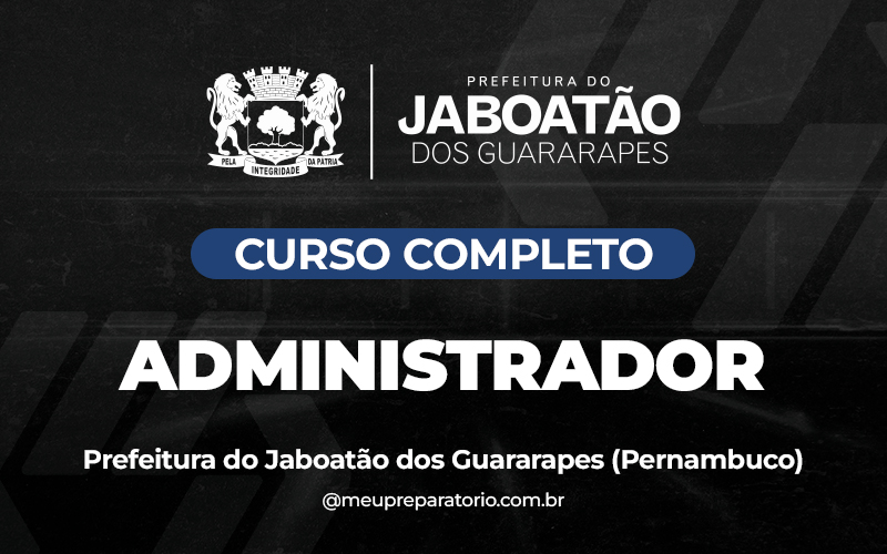Administrador - Jaboatão dos Guararapes - PE