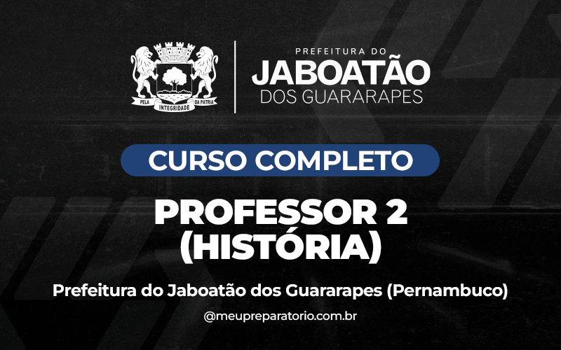 Professor História - Jaboatão dos Guararapes - PE