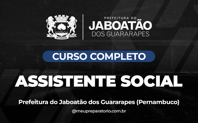 Assistente Social - Jaboatão dos Guararapes - PE