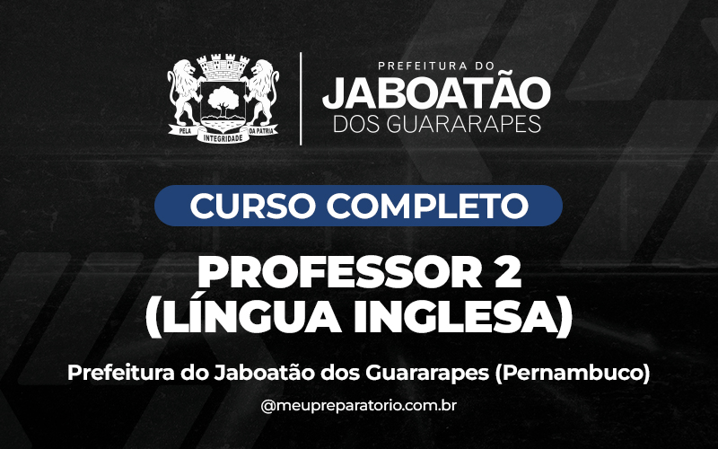 Professor Inglês - Jaboatão dos Guararapes - PE