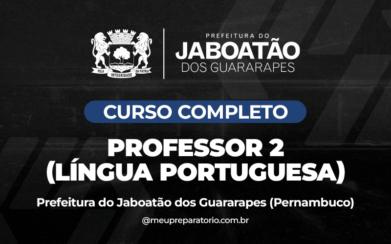 Professor Português - Jaboatão dos Guararapes - PE