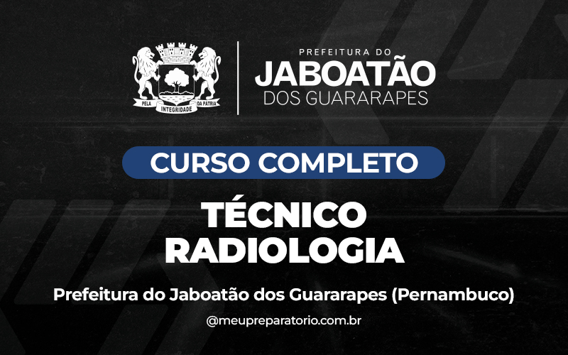 Técnico em Radiologia - Jaboatão dos Guararapes - PE