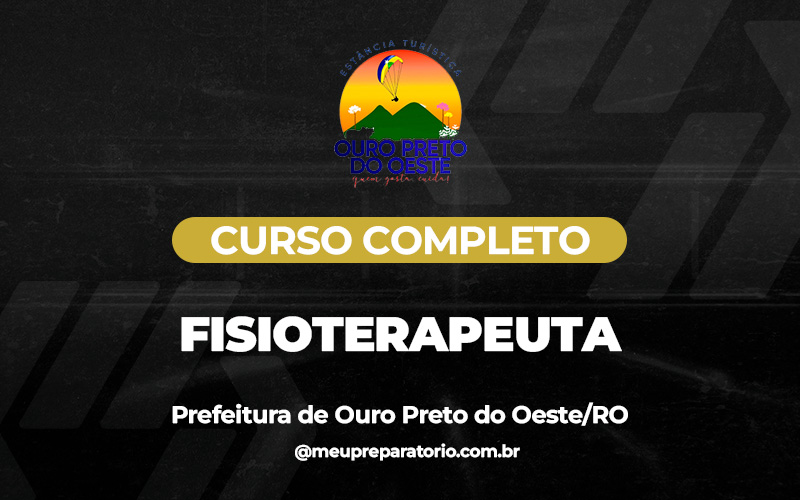 Fisioterapeuta - Ouro Preto do Oeste (RO)