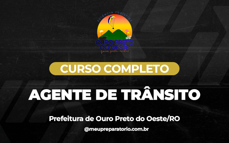 Agente de Trânsito - Ouro Preto do Oeste (RO)