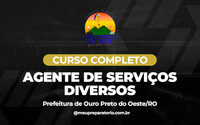 Agente de Serviços Diversos - Ouro Preto do Oeste (RO)