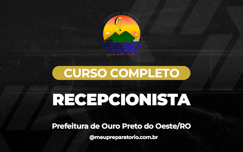 Recepcionista - Ouro Preto do Oeste (RO)