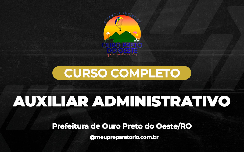 Auxiliar Administrativo - Ouro Preto do Oeste (RO)