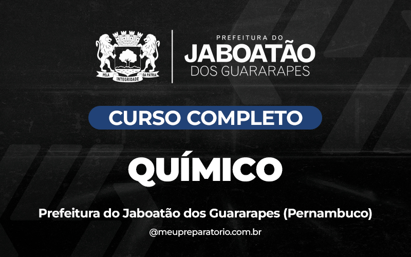Químico - Jaboatão dos Guararapes - PE
