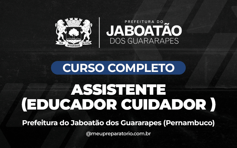 Educador Cuidador - Jaboatão dos Guararapes - PE