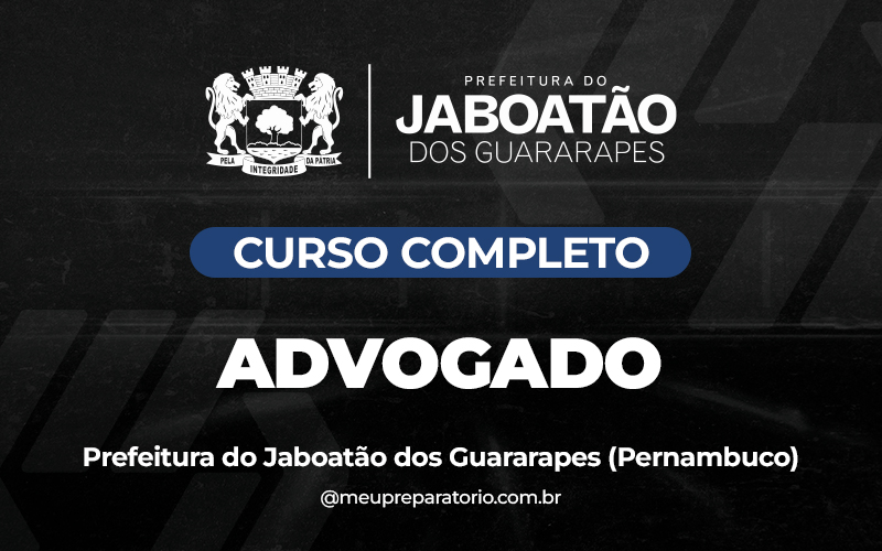 Advogado - Jaboatão dos Guararapes - PE