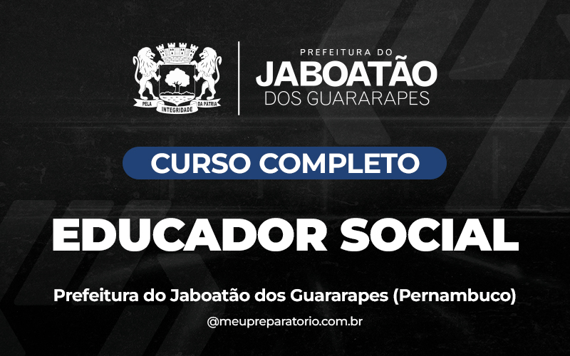 Educador Social - Jaboatão dos Guararapes - PE