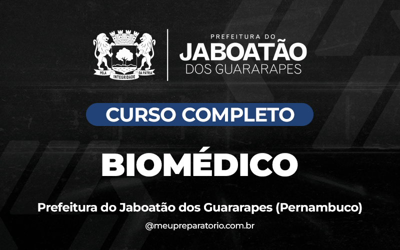 Biomédico - Jaboatão dos Guararapes - PE