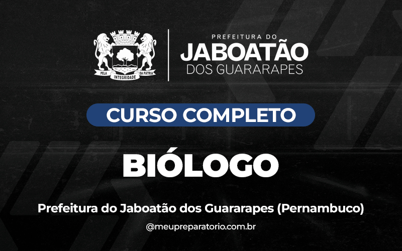 Biólogo - Jaboatão dos Guararapes - PE