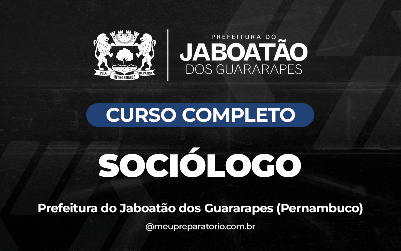 Sociólogo - Jaboatão dos Guararapes - PE